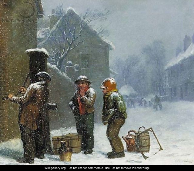 Fetching Water - Valentin Walter Bromley