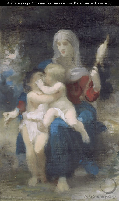 A Study for Sainte Famille - William-Adolphe Bouguereau
