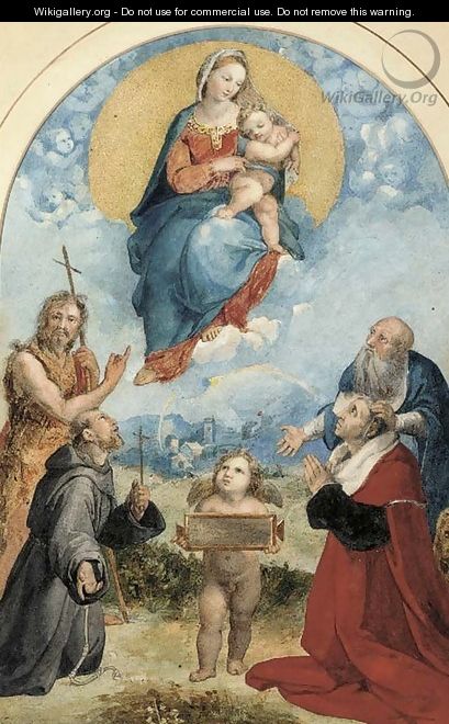 Madonna di Foligno - William Charles Thomas Dobson