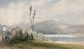 View across the bay towards Nice, France - William Callow