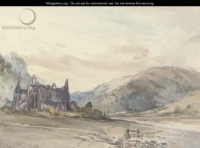 Tintern Abbey - William Callow