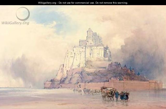 Mont St Michel, Normandy, France - William Callow