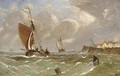 Leaving harbour - William Callow