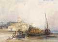 Fishing vessels at Broadstairs, Kent - William Callow