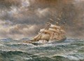 Ship in Stormy Seas - William Coulter