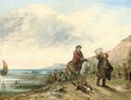 Fisherfolk returning with the catch - William Collins