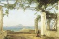 Under the vines view on the Bay of Naples with the Castle of Ischia - William Clarkson Stanfield