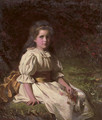 Portrait of Irene Beech (1887-1946), daughter of Colonel Rowland John Beech - William Miller