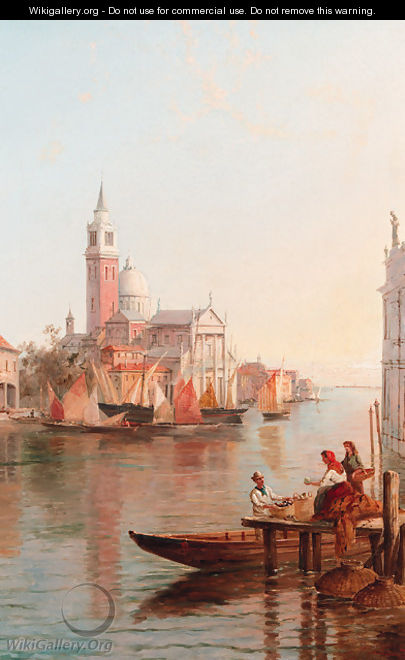 The Grand Canal, Venice - William Raymond Dommersen