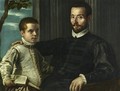 Portrait of a Nobleman with his Son - Jacopo Tintoretto (Robusti)