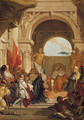 The Investiture of Bishop Harold as Duke of Franconia sketch ca 1751 - Giovanni Battista Tiepolo