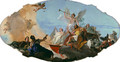 The Glorification of the Barbaro Family ceiling decoration ca. 1750 - Giovanni Battista Tiepolo