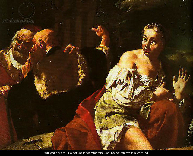 Susanna and the Elders - Giovanni Battista Tiepolo