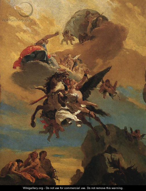 Perseus and Andromeda 1730 - Giovanni Battista Tiepolo Perseus and Andromeda 1730 - Giovanni Battista Tiepolo