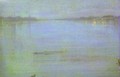 Nocturne Blue And Silver Cremorne Lights 1872 - James Abbott McNeill Whistler