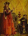Abishai Kneeling Before David 1435 - Konrad Witz