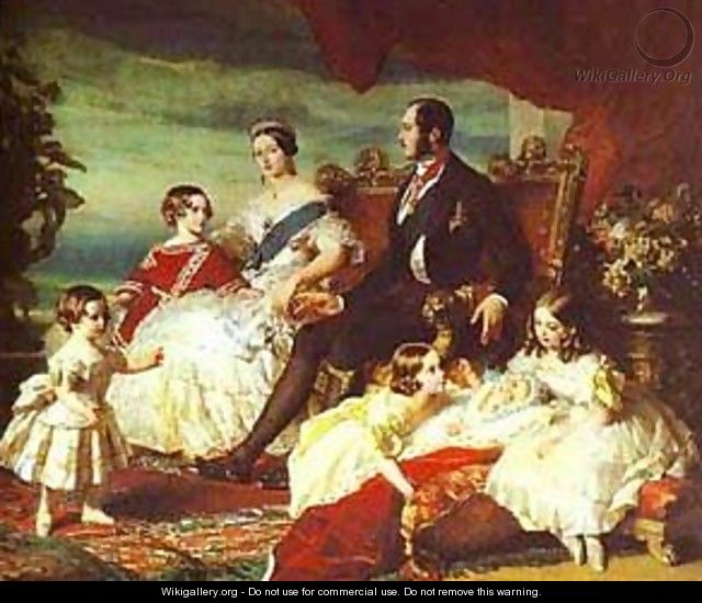 The Family Of Queen Victoria 1846 - Franz Xavier Winterhalter