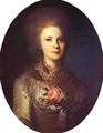 Portrait Of V N Surovtseva 1780s - Fedor Rokotov