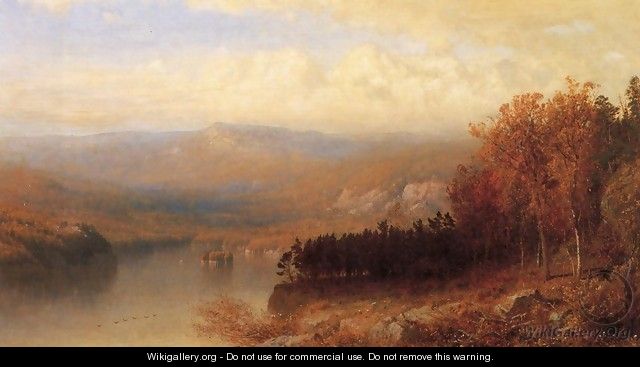 Adirondack Scene in Autumn 1871 1872 - Alexander Helwig Wyant