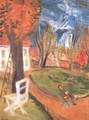 Dream in the Luxembourg Garden 1937 - Gyula Hincz