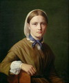 Portrait of Christianne Kobke - Constantin Hansen