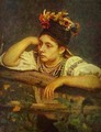 Ukranian Girl 1875 - Ilya Efimovich Efimovich Repin