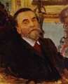Portrait Of Ivan Zvetkov 1907 - Ilya Efimovich Efimovich Repin
