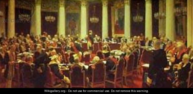 Ceremonial Meeting Of The State Council 1903 - Ilya Efimovich Efimovich Repin