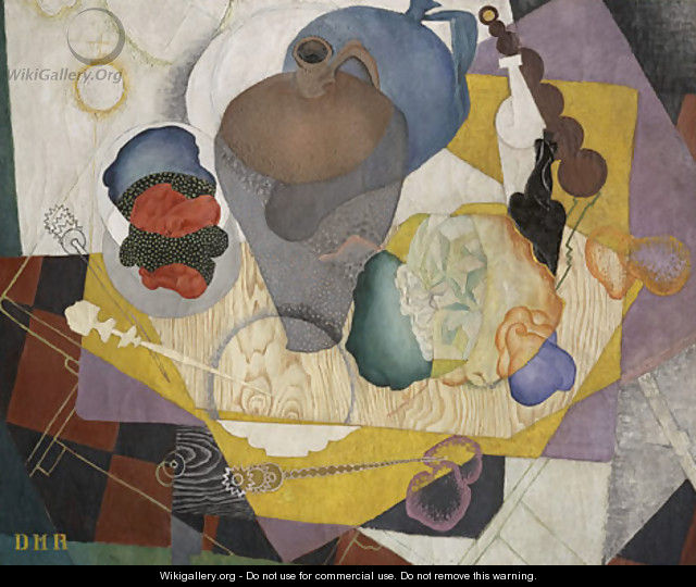No 9 Spanish Style Life 1915 - Diego Rivera