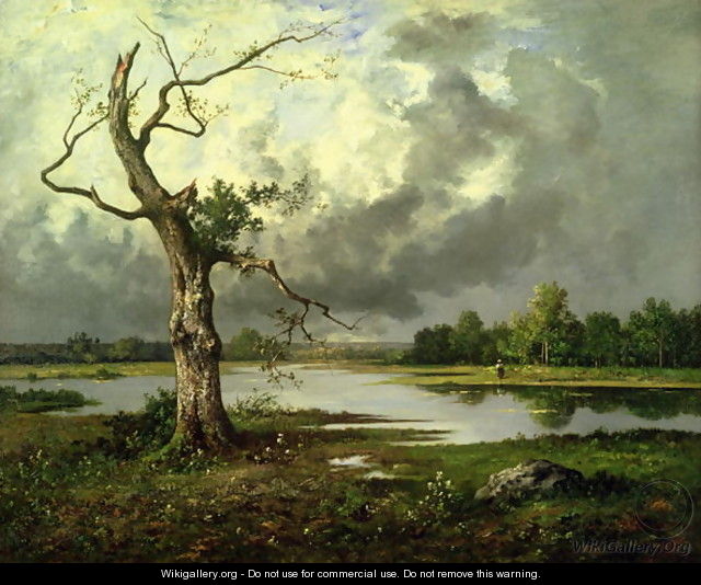 French River Landscape - Leon Richet