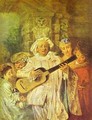 Sous Un Habit De Mezetin 1717 - Jean-Antoine Watteau