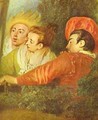 Pierrot Also Known As Gilles Detail 1721 - Jean-Antoine Watteau