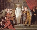 Les Comediens italiens - Jean-Antoine Watteau
