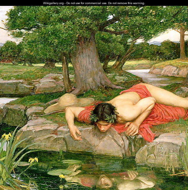 Echo and Narcissus 1903 2 - John William Waterhouse