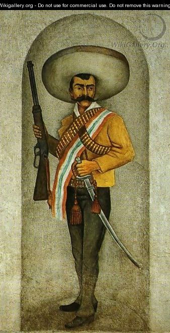 Zapata 1930 31 - Diego Rivera