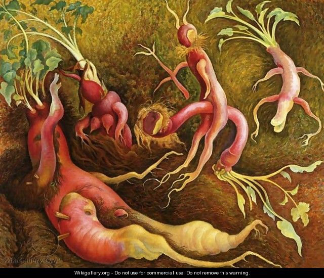 The Tenptations of Saint Antony (Las tentaciones de San Antonio) 1947 - Diego Rivera