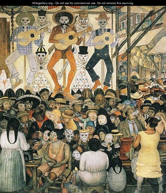 The Day of the Dead 1924 - Diego Rivera