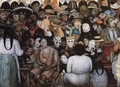 The Day of the Dead (Bottom Detail) 1924 - Diego Rivera
