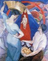 The Adoration of the Virgin 1913 - Diego Rivera