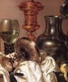 Still life with Gilt Goblet (detail) 1635 - Willem Claesz. Heda