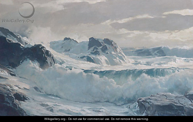 Wild Weather ca 1930 - Frederick Judd Waugh