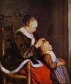 Motherly Care 1654 - Gerard Terborch
