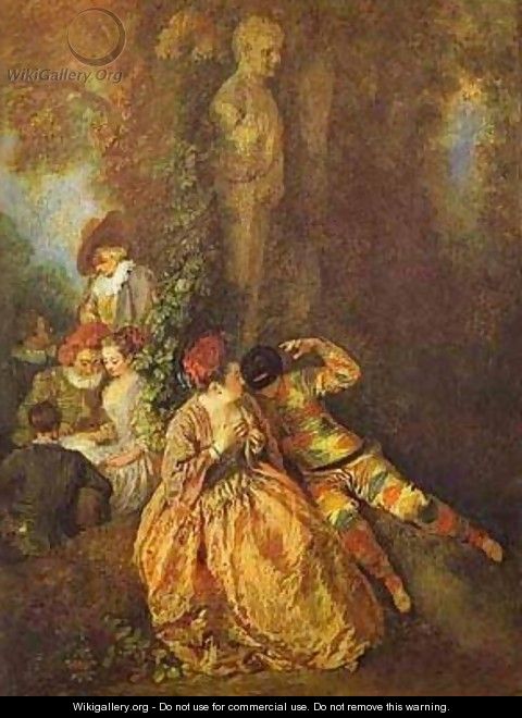 Voulez Vous Triompher Des Belles 1716 - Jean-Antoine Watteau