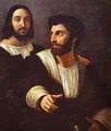 Self Portrait With A Friend 1517-1519 - Raphael