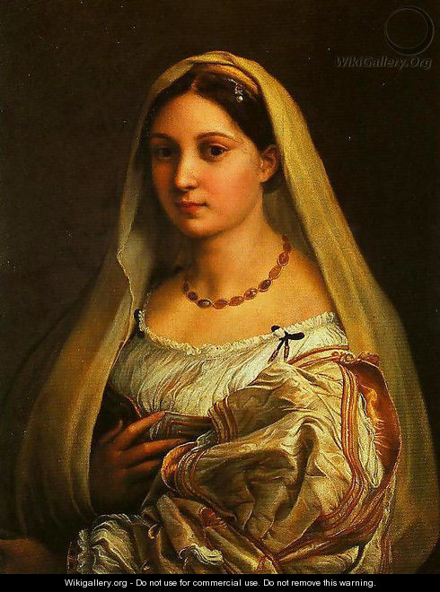 Madonna of a Woman (La Velata) - Raphael