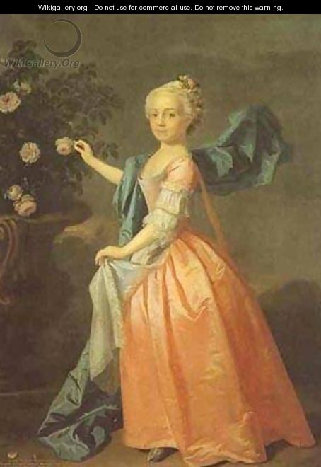 Portrait Of Agnes Murray Kynnynmond 1739 - Allan Ramsay