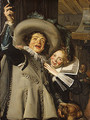 Young Man and Woman in an Inn - Frans Hals