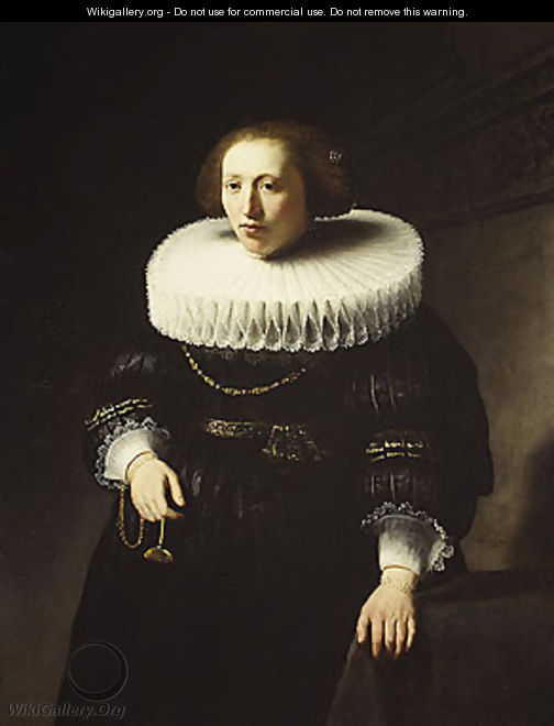 Portrait of a Woman 1632 - Harmenszoon van Rijn Rembrandt