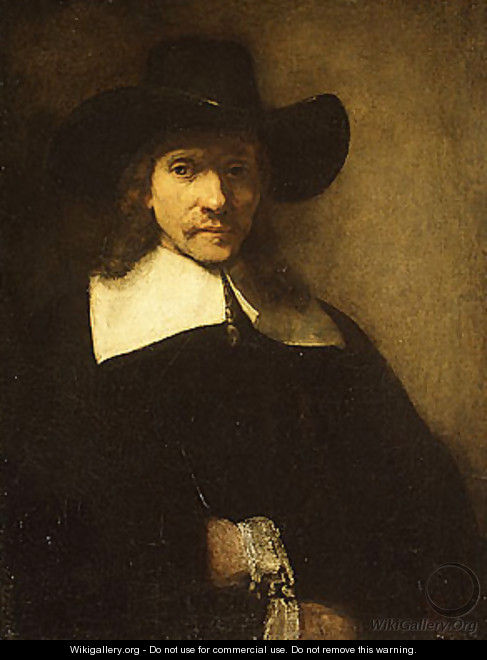 Portrait of a Man possibly 1650s - Harmenszoon van Rijn Rembrandt