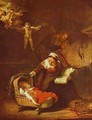 Holy Family 1645 - Harmenszoon van Rijn Rembrandt